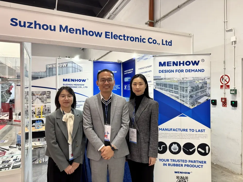 Menhow Successfully Showcases Advanced Rubber Components at PLASTPOL 2025